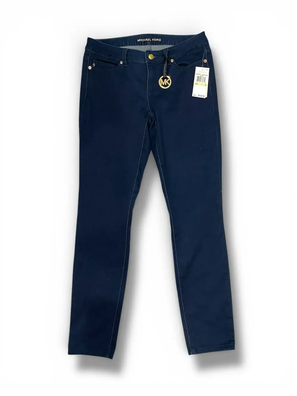 Michael Kors Skinny Jeans Dark Blue NWT Size 4